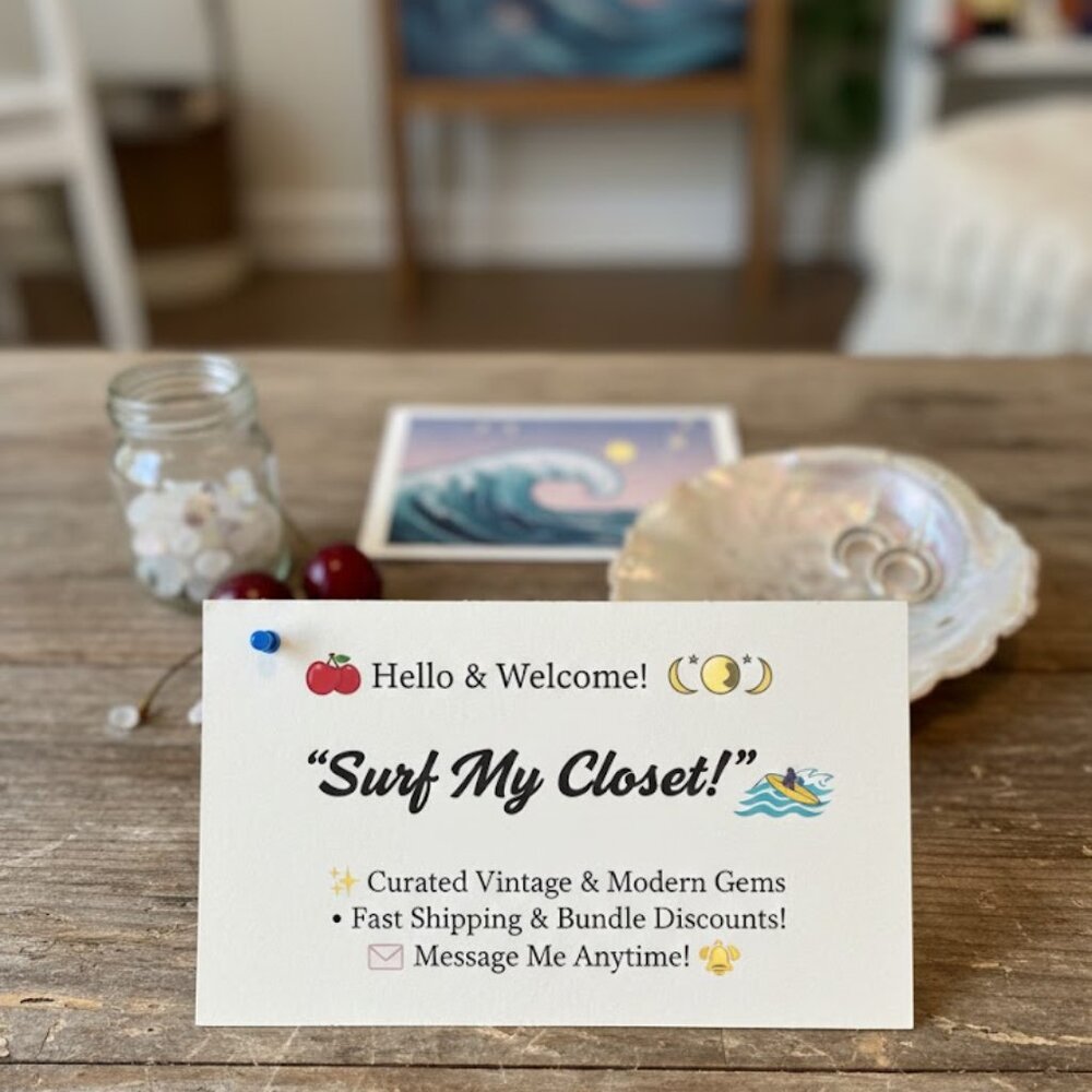 Hello! Please Message me for any questions or offers. I am here to help ☺️